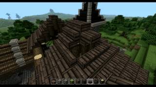 Minecraft  Gundahar Plays  Medieval Town 74  Barracks [upl. by Repsaj714]