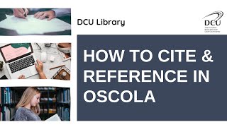 How to cite and reference in OSCOLA [upl. by Bill720]