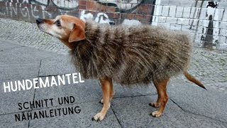 ✂️ Hundemantel Schnittmuster nach Maß selber machen plus Nähanleitung DIY [upl. by Traver]