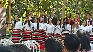 Blessing song of Vilokali amp Kaisuangchap by Makuiluangdi choir on 15th November 2024 Noune Resort [upl. by Pish]