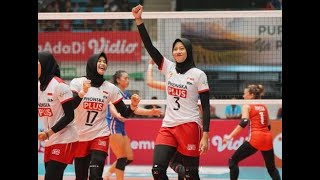 MEGAWATIN Dkk BANTAI RANGKING 6 ASIA volleyball voliindonesia [upl. by Alyakcm234]