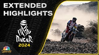 Stage 10  2024 Dakar Rally  EXTENDED HIGHLIGHTS  11724  Motorsports on NBC [upl. by Hume]