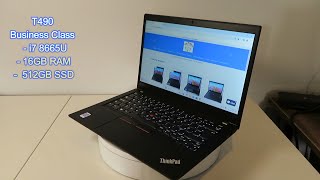 Lenovo ThinkPad T490 i7 1051 [upl. by Aerdnahc]