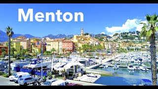 Menton France  City walk  4K UHD 60 fps [upl. by Odracer]