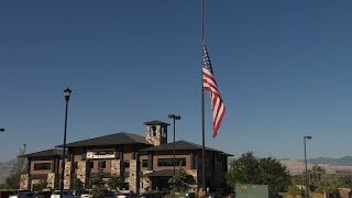 Lowering Large Flags to Half Staff [upl. by Lavinie]