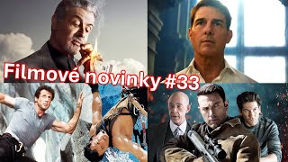 Filmové novinky 33  Nové filmy Toma Cruise Sylvestera Stalloneho Riddick 4 Zúčtování 2 [upl. by Lacram178]