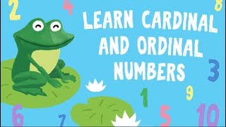 Ordinal Numbers 110 for Kids  Math for Preschool and Kindergarten  Kids Academy [upl. by Revert]