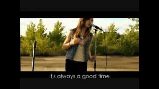 quotGood Timequot  Alex Goot amp Against The Current Cover VideoLyrics [upl. by Notsrik798]