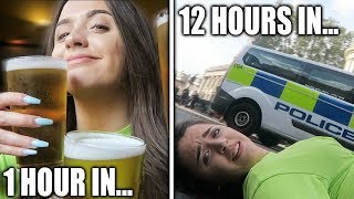 Drinking At EVERY London Wetherspoons In One Day [upl. by Atinuhs]