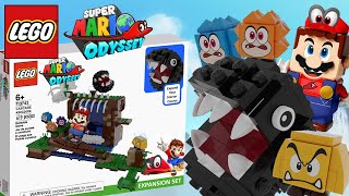 NEW LEGO SUPER MARIO ODYSSEY CASCADE KINGDOM Expansion Set  Custom Mario Set [upl. by Demahum110]