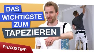 Das Wichtigste zum Tapezieren [upl. by Kazim]