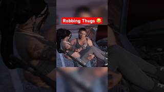 Robbing Angry Thugs 😂 gta trending shorts gtarp gtatrolling [upl. by Eirrol]