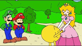 PacMan amp The Super Mario Bros Part 4 PacMan Meets Peach and Bowser [upl. by Lavona748]