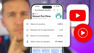 Youtube Premium y Youtube Music después de 1 año 🍿 Esto me ha sorprendido [upl. by Naujak]