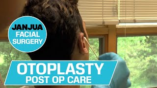 OTOPLASTY POST OP CARE  DR TANVEER JANJUA  NEW JERSEY [upl. by Gavrila]