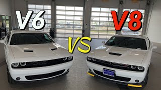 Is the Challenger SXT V6 actually better than the V8 Challenger RT Surprising [upl. by Ambrosia]