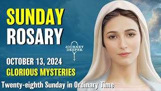 Sunday Rosary Glorious Mysteries of the Rosary 💙 October 13 2024 VIRTUAL ROSARY [upl. by Aicilev351]