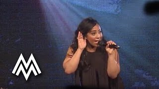 Lurine Cato  quotPowerquot Live at MOBO Pre Awards Show  2015 [upl. by Ahcire]