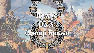 Ultima Online  How To Do A Champ Spawn [upl. by Dee Dee]