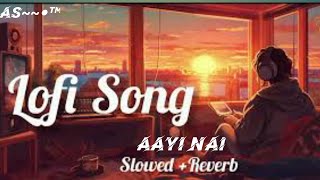 Newsongmixlofi💯💯❤❤🌹🌹🌹 AAYi•NAIβyAs🎶 slowedreverb ssong [upl. by Airetal]