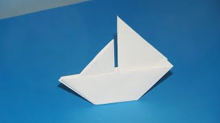 Cómo hacer un Velero de papel Origami [upl. by Mages]