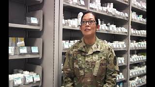 Pharmacy Specialist  At Work  68Q  US Army [upl. by Annavas44]