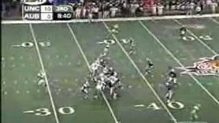 2001 Peach Bowl UNC 16  Auburn 10 [upl. by Walford]