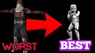 All Classic Battlefront 2 Classes Ranked WORST To BEST [upl. by Aleihs847]