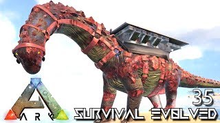 ARK SURVIVAL EVOLVED  ZOMBIE TITANOSAUR BOSS KILLER E35   PUGNACIA PARADOS [upl. by Jarnagin]