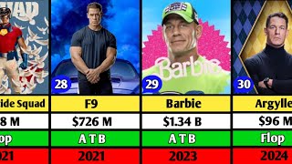 John Cena Hits and Flop Movie List  The Suicide Squad  F9  Barbie [upl. by Yleen]