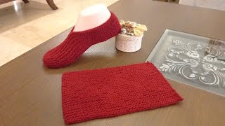 Knitting Very Easy Socks For Ladies amp Men  Woolen Socks  Booties  Slippers  Written Instruction [upl. by Ile993]