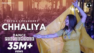 Chhaliya  Sapna Choudhary Dance Performance  New Haryanvi Songs Haryanavi 2024 [upl. by Nnaeinahpets]