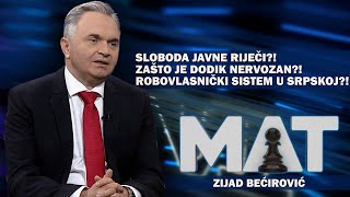 Zijad Bećirović  Milorad Dodik ukidanjem sloboda vodi Srpsku u robovlasnički sistem  MAT [upl. by Marmaduke]