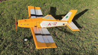 RC airplane Bush Trottel Agro second flight [upl. by Lisetta]