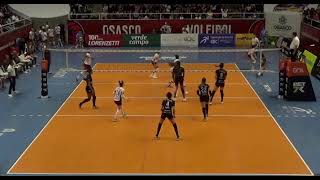 Brionne Butler  Osasco Volleyball Highlights [upl. by Hawthorn867]