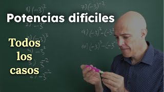 POTENCIAS DIFÍCILES DE CALCULAR Matemáticas Básicas [upl. by Gino]