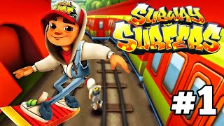 Subway Surfers  Gameplay Walkthrough Part 1 iOS Android [upl. by Icak]