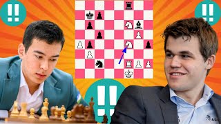 Magnus Carlsen vs Nodirbek Abdusattorov 10 [upl. by Buddie]