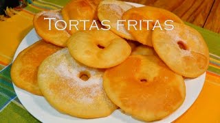 TORTAS FRITAS la receta mas facil [upl. by Helga]