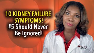 Kidney Failure Symptoms 10 Signs Most People Will Miss [upl. by Gavrah]