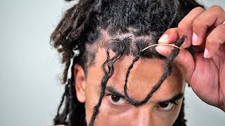 How To Interlock Dreadlocks [upl. by Yadahs]