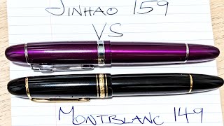 Jinhao 159 VS Montblanc 149 [upl. by Ahseinet]