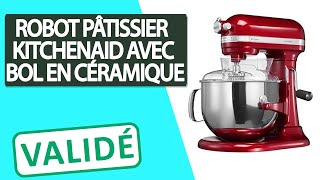 Avis Robot pâtissier avec bol en céramique KitchenAid [upl. by Aelber948]