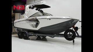 2018 Super Air Nautique G23  Mystic WhiteTungsten Grey  Walk Around [upl. by Udelle]