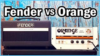 Fender Bassbreaker Vs Orange Tiny Terror [upl. by Nomzaj609]