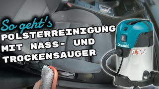 So gehts Polsterreinigung mit Nass und Trockensauger [upl. by Toms17]