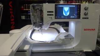 Bernina 700 embroidering lace [upl. by Haimerej]