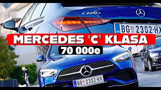 NOVA C KLASA TEST Mercedes C220d 4Matic AMG [upl. by Litha788]