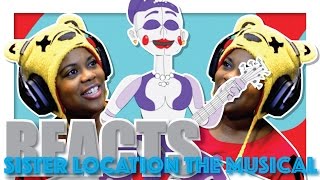 Sister Location Musical  Lhugueny Reaction  AyChristene Reacts [upl. by Robbin576]