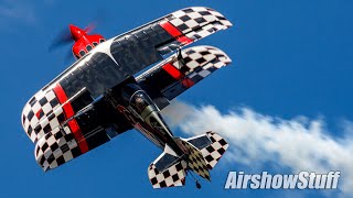 Skip Stewart Aerobatics  EAA AirVenture Oshkosh 2023 [upl. by Einapets]